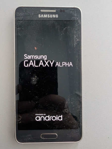 Samsung Galaxy Alpha SM-G850F gebraucht funktionsfähig Android Smartphone
