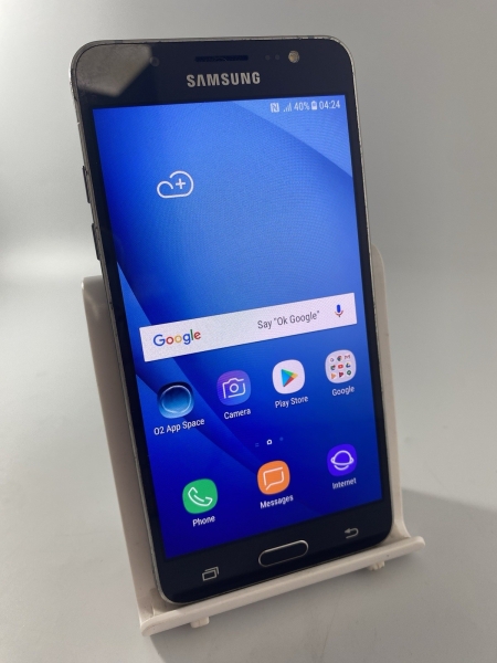 Samsung Galaxy J5 2016 schwarz O2 Netzwerk 16GB 5,2″ Android Smartphone gesprungen