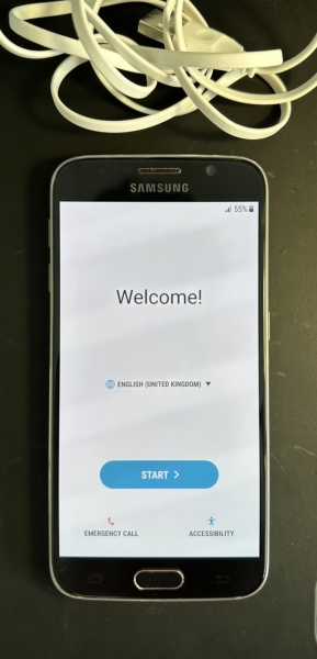 Samsung Galaxy S6 – 32GB – Black Sapphire (entsperrt)