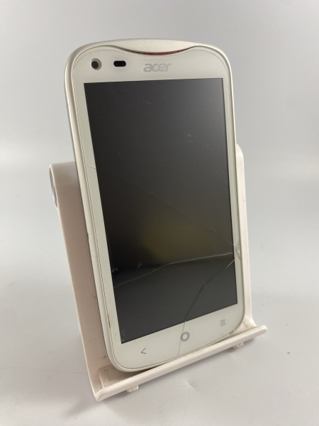 Acer Liquid E2 weiß Dual SIM 4GB 4,5″ 3G Android Smartphone gesprungen defekt #A