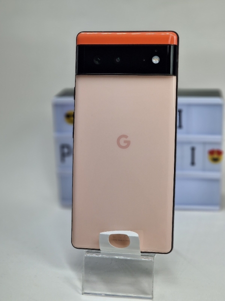 🍭Google Pixel 6 – entsperrtes Android 5G Smartphone 50 MP, 128GB – irgendwie koralle🍭