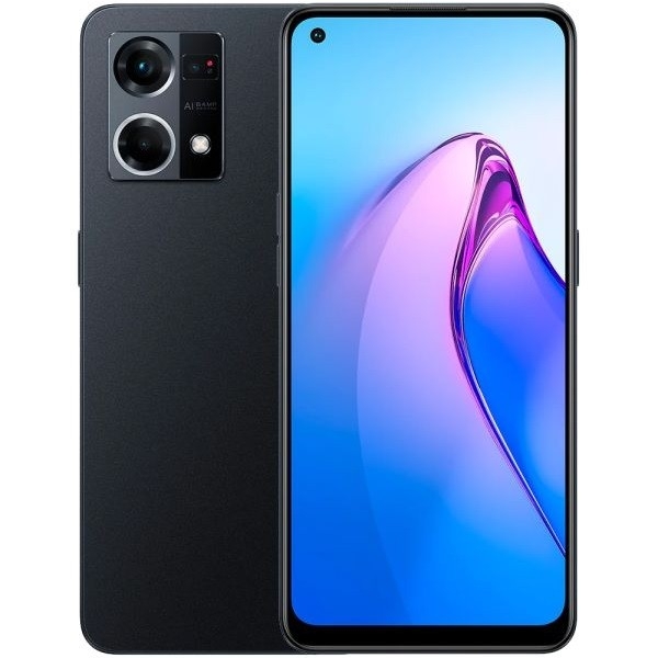 OPPO Reno 7 4G Smartphone ColorOS 6.4″ SIM Free 128GB CPH2363 Cosmic Black