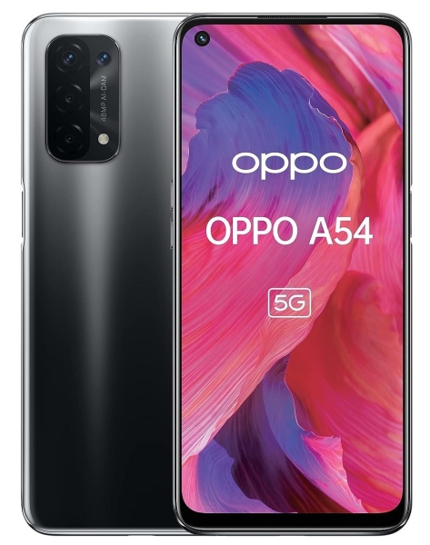 OPPO Mobile Phone A54 5G Smartphone 6.5″ ColorOS 4GB RAM SIM Free 64GB Black