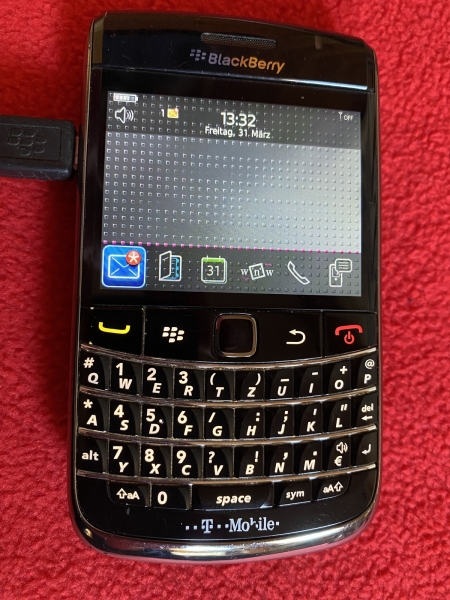 BlackBerry Bold 9700 – Schwarz (T-Mobile) Smartphone  Ohne Simlock gebraucht