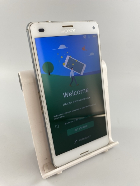 Sony Xperia Z3 Compact weiß entsperrt 16GB 4,6 Zoll 20,7MP Android Smartphone #C10