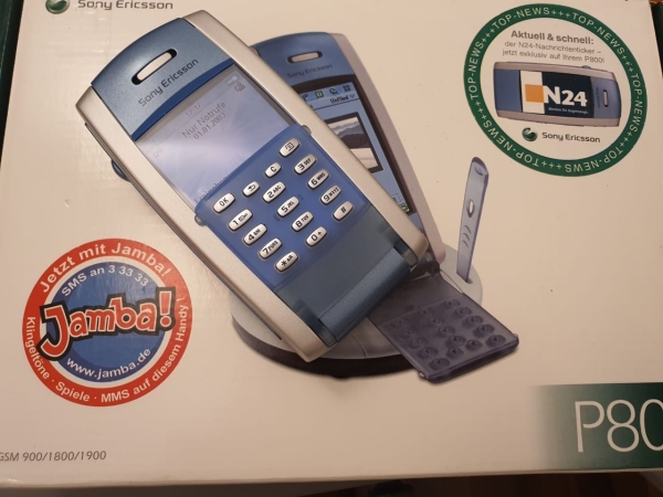 Sony Ericsson  P800 – Electric Blue (Ohne Simlock) Smartphone. Top Condition!!!