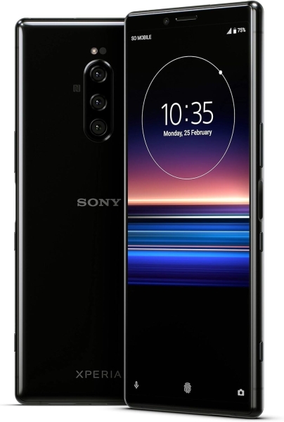 Neu Sony Xperia 1 128GB schwarz entsperrt SIM-frei Android Handy Smartphone
