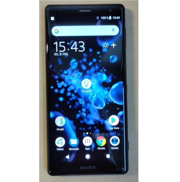 SONY XPERIA XZ2 Handy Smartphone  Black  Sehr gut