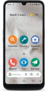 Doro 8100 4G Smartphone für Senioren / 6,1″ Display / entsperrt