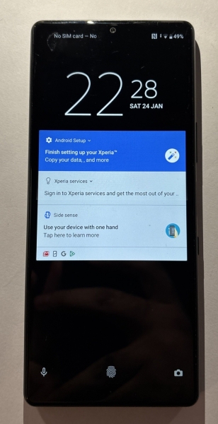 Sony Xperia L4 64GB schwarz entsperrt Smartphone „funktioniert gesprungene Kameralinse“
