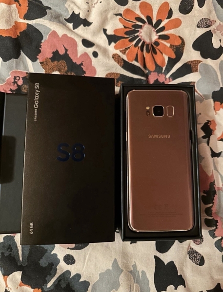 Samsung Galaxy S8 SM-G950F – 64 GB Rosé Gold Android Smartphone