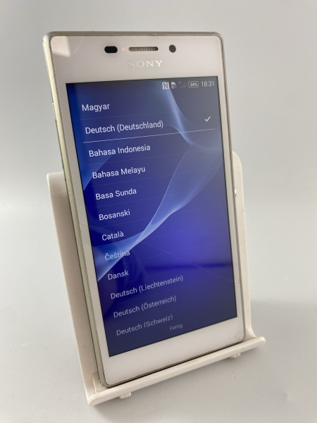 Sony Xperia M2 weiß T-Mobile Netzwerk 8GB 4,8″ Android Smartphone gesprungen