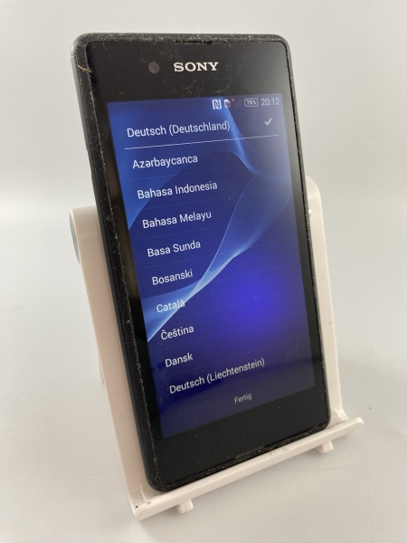 Sony Xperia E3 schwarz entsperrt 4G 4GB 4,5″ 5MP Android Smartphone Defekt #C10
