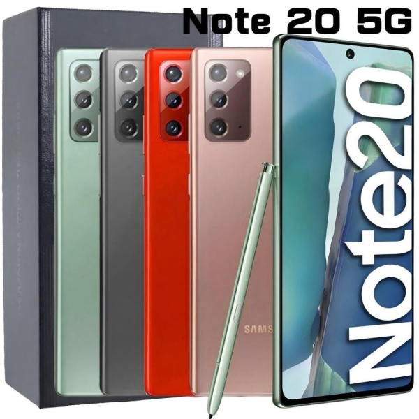Neu Samsung Galaxy Note 20 5G 128GB+8GB 6.7 Zoll Netlock Entsperrt Smartphone