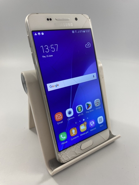 Samsung Galaxy A3 2016 weiß entsperrt 16GB 4,7″ 13MP Android Smartphone gesprungen