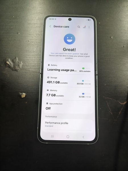 Samsung Galaxy Z Flip6 5G 512GB Blau Android Smartphone Lieferung am nächsten Tag