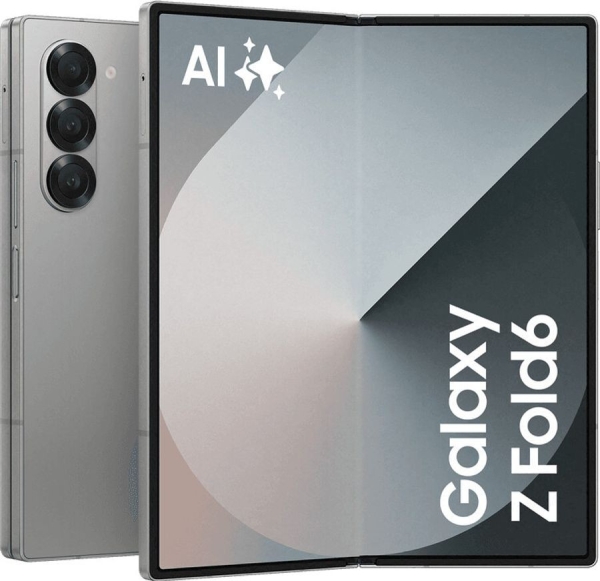 Samsung Galaxy Z Fold6 5G 512 GB Silver Shadow Dual-SIM Android Smartphone