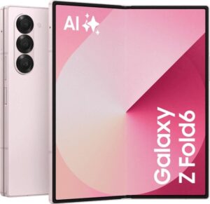 Samsung Galaxy Z Fold6 5G 256 GB Pink Dual-SIM Android Smartphone