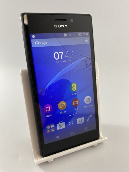 Sony Xperia M2 schwarz entsperrt 8GB 4,8″ 8MP Android Smartphone gesprungen Fehler #C12