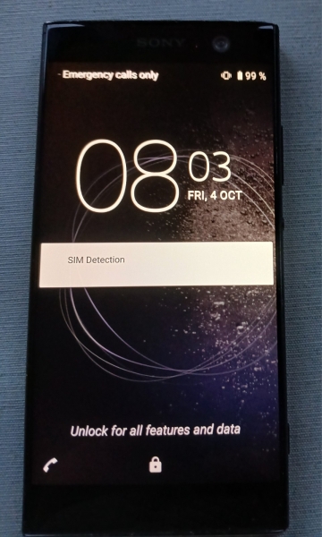 Sony Xperia XA2 schwarz 32 GB Android Smartphone USB-C ohne Simlock