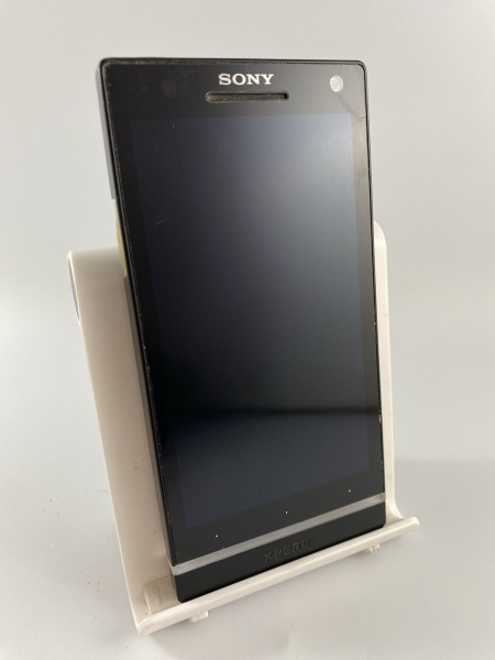 Sony Xperia SL schwarz Single Sim 8GB 4,3″ 12MP Android Smartphone defekt #D
