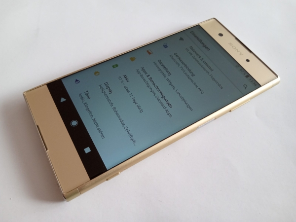 SONY XPERIA XA1 PLUS GOLD 32GB TOP OVP OHNE SIMLOCK SMARTPHONE ANDROID 5,5″ 23MP