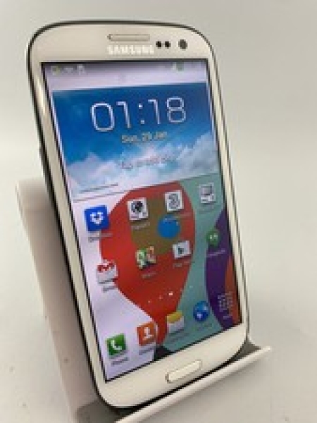 Samsung Galaxy S3 weiß O2 Netzwerk 16GB 4,8″ Android Smartphone gesprungen