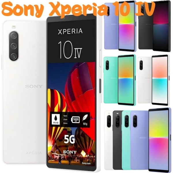 Brandneu & Sigillato Sony Xperia 10 IV (5G) Smartphone 6+128GB – Ohne Vertrag