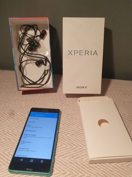 Sony Xperia Z3 Compact grün 12GB 4,6″ Android Smartphone (nur Teile) defekt