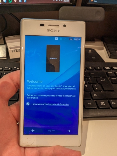 Sony Xperia M2 D2303 Weiß Entsperrt Guter Zustand Smartphone ✅