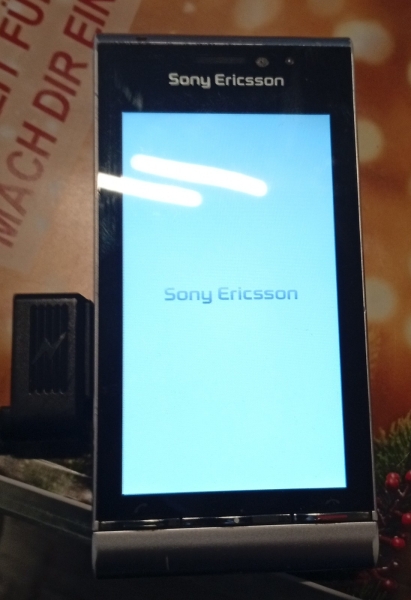 Sony Ericsson Satio U1i Smartphone Silber Ohne Simlock