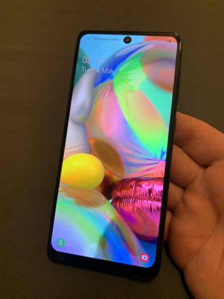 Samsung Galaxy A71 128GB Prism Crush Black (entsperrt) Smartphone Beschreibung lesen