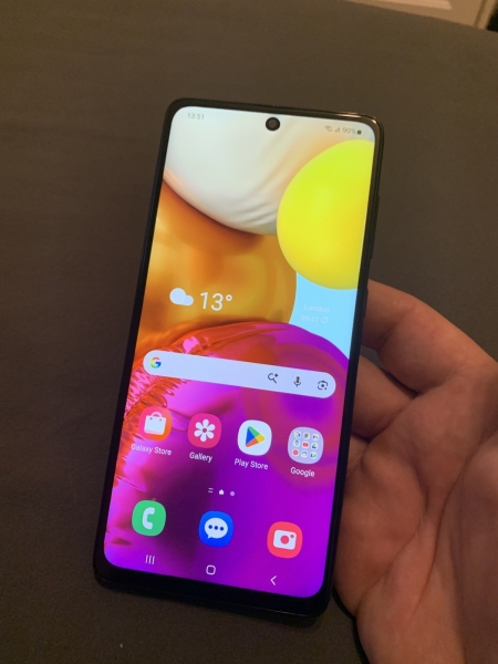 Samsung Galaxy A71 128GB Prism Crush Black (entsperrt) Smartphone Beschreibung lesen