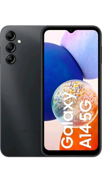 Samsung Galaxy A14 5G Schwarz 64GB Dual-SIM Samsung Android Smartphone Black 4GB