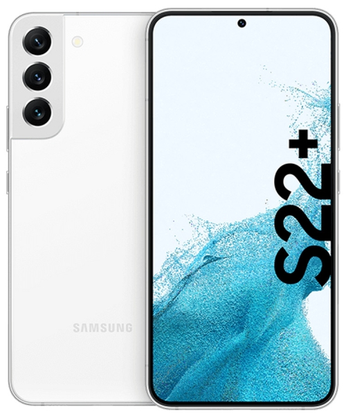 Samsung Galaxy S22+ Plus 128GB Phantom White 6,6 Zoll Dual-SIM 5 Smartphone