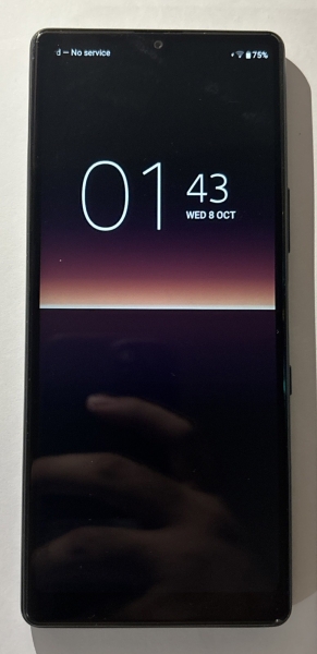 Sony Xperia L4 64GB schwarz entsperrt Smartphone „funktioniert gesprungen“