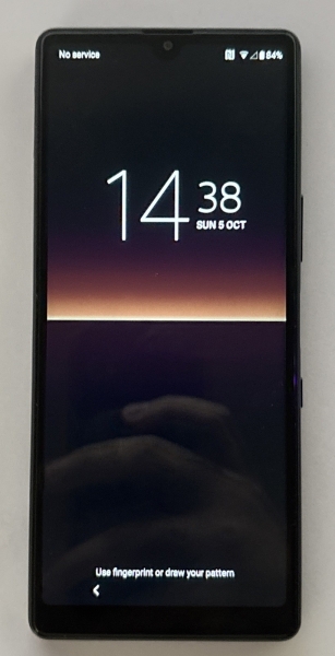 Sony Xperia L4 64GB schwarz entsperrt Smartphone „funktioniert gesprungene Kameralinse“