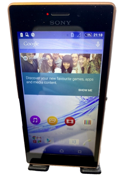 Sony M2 Aqua D2403 – 8 GB – Smartphone Cooper (entsperrt) voll funktionsfähig B2-8