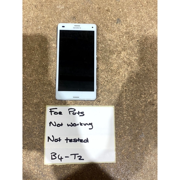 Sony Xperia Z3 Compact Android Smartphone weiß 4,6″ LCD (2GB+16GB) – für Ersatzteile