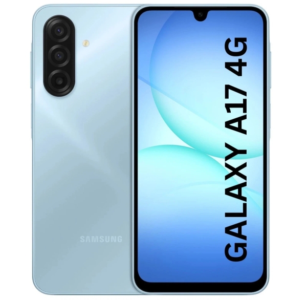 Samsung Galaxy A17 4G – Smartphone (Dual-SIM) – hellblau – 128 GB (entsperrt)