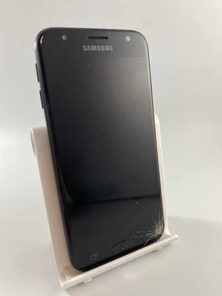 Samsung Galaxy J3 2017 schwarz 16GB 5,0″ Android Smartphone gesprungen defekt #A