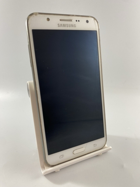 Samsung Galaxy J7 weiß DualSim 16GB 5,5″ Android Smartphone gesprungen defekt #SF1