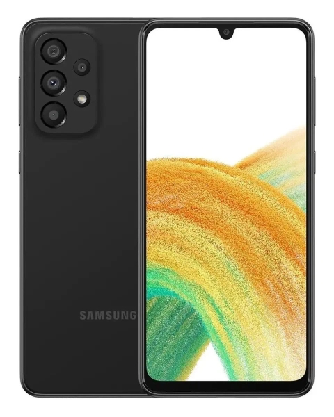 Neu Samsung Galaxy A33 5G schwarz 128GB/6GB Dual Sim entsperrt SIM frei Smartphone