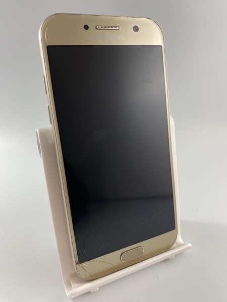 Samsung Galaxy A5 2017 Gold 32GB 5,2″ Android Smartphone gesprungen defekt #SF1