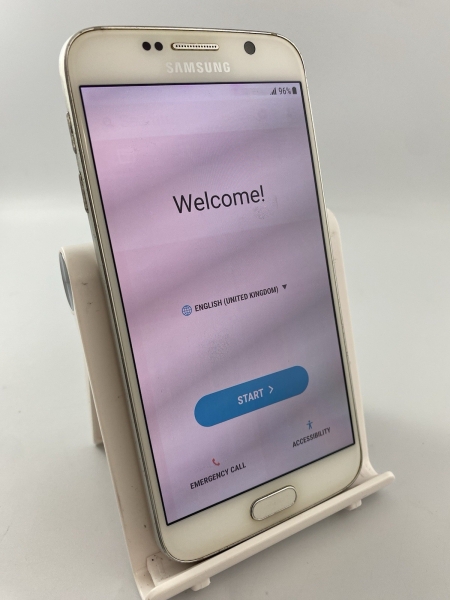 Samsung Galaxy S6 weiß Vodafone Netz 32GB 5,1″ Android Smartphone Defekt #C17