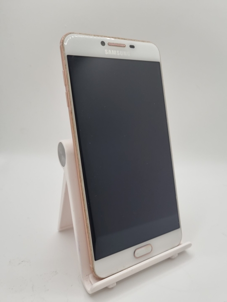 Samsung Galaxy C7 pink entsperrt 32GB 5,7″ 16MP Dual SIM Android Smartphone #S03