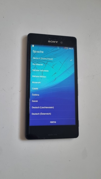 Sony  Xperia M4 Aqua E2303 – 8GB – Schwarz (Ohne Simlock) Smartphone