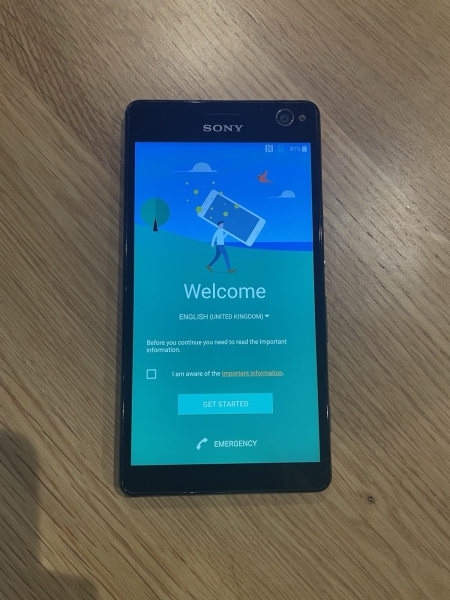 Sony Xperia C4 Smartphone 16GB Dual SIM schwarz