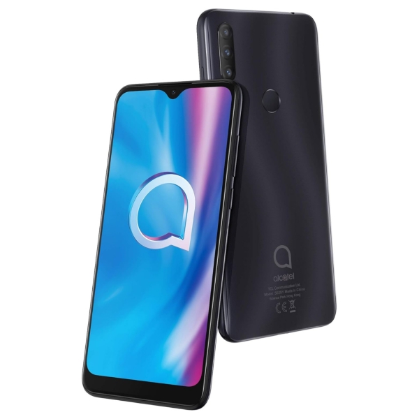 Alcatel 1S 2020 Smartphone Handy Entsperrt (5028Y) 32GB 4G LTE Android 10 Grau