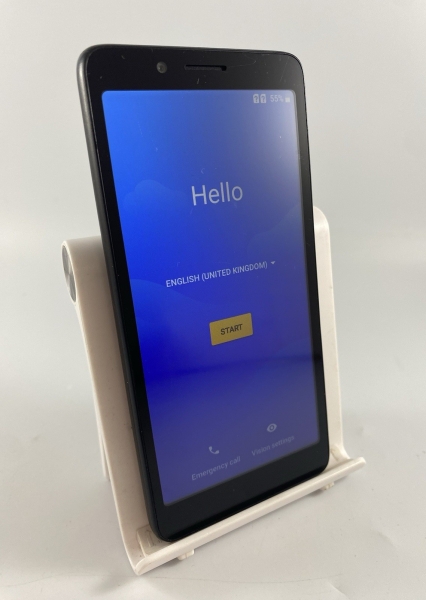 Alcatel 1C (2019) schwarz entsperrt Dual SIM 8GB 5″ Android Smartphone Defekt #C12